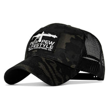 Load image into Gallery viewer, Pew Pew Lifestyle Patch Mid-Profile Snapback Hat
