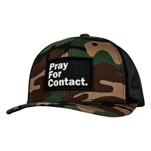 Load image into Gallery viewer, PRAY FOR CONTACT Patch Snapback HAT