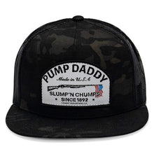 Load image into Gallery viewer, Pump Daddy Original Patch Flat Bill SnapBack Hat