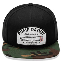 Load image into Gallery viewer, Pump Daddy Original Patch Flat Bill SnapBack Hat