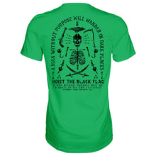 Load image into Gallery viewer, Hoist the Black Flag Skull &amp; Bones Men's T-Shirt