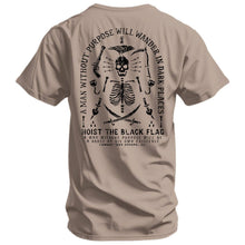 Load image into Gallery viewer, Hoist the Black Flag Skull &amp; Bones Men's T-Shirt
