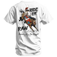 Load image into Gallery viewer, Ride 'Em Raw - Saddles Are For Sissy's Men's T-Shirt