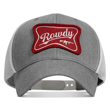 Load image into Gallery viewer, Rowdy Beer Logo Patch Snapback Hat