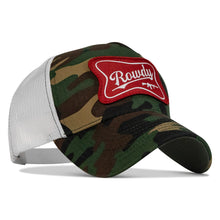 Load image into Gallery viewer, Rowdy Beer Logo Patch Snapback Hat