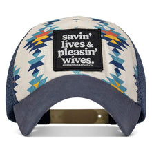 Load image into Gallery viewer, Ripstop Savin' Lives &amp; Pleasin' Wives Low Pro Snapback