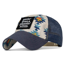 Load image into Gallery viewer, Ripstop Savin' Lives &amp; Pleasin' Wives Low Pro Snapback
