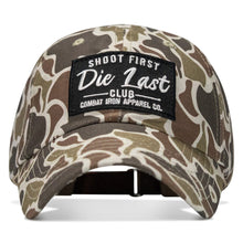 Load image into Gallery viewer, Shoot First. Die Last. Club Patch Ripstop Snapback