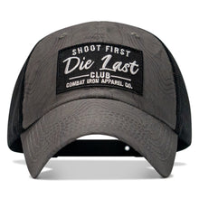 Load image into Gallery viewer, Shoot First. Die Last. Club Patch Ripstop Snapback