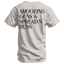 Load image into Gallery viewer, Shooting Guns &amp; Spread'n Buns Men's T-Shirt
