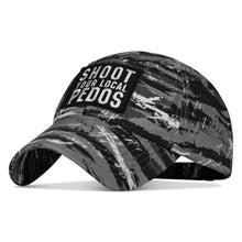 Load image into Gallery viewer, Shoot Your Local Pedos Patch Ripstop Low Profile Hat