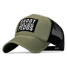 Load image into Gallery viewer, Shoot Your Local Pedos Patch Snapback