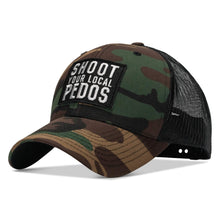 Load image into Gallery viewer, Shoot Your Local Pedos Patch Snapback