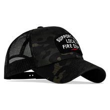 Load image into Gallery viewer, Support Your Local Fire Dept. Patch Snapback Hat