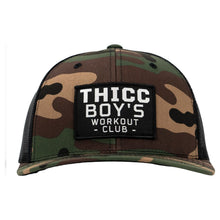Load image into Gallery viewer, Thicc Boys Workout Patch Snapback Hat