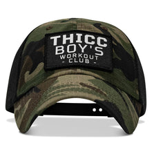 Load image into Gallery viewer, Ripstop Thicc Boys Workout Club Patch Low Profile Snapback