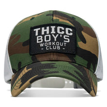 Load image into Gallery viewer, Thicc Boys Workout Patch Snapback Hat