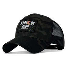 Load image into Gallery viewer, THICK AF DONUT EDITION PATCH MID-PROFILE MESH SNAPBACK Hat
