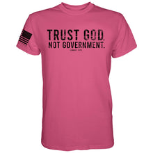 Load image into Gallery viewer, Trust God. Not Government. Men's T-Shirt