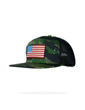 Load image into Gallery viewer, Tiger Stripe Ripstop Flag Hat