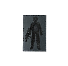 Load image into Gallery viewer, We Out Here Leather Patch