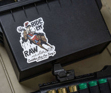 Load image into Gallery viewer, Ride 'Em Raw Dirty Cowboy Decal Sticker