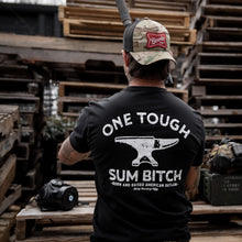 Load image into Gallery viewer, One Tough Sum Born and Raised American Outlaw Men's T-Shirt