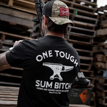 Load image into Gallery viewer, One Tough Sum Born and Raised American Outlaw Men's T-Shirt