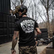 Load image into Gallery viewer, Nobody Is Coming To Save You Skull Men's T-Shirt