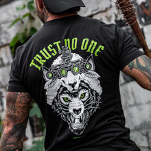 Load image into Gallery viewer, Trust No One Wolf Men's T-Shirt