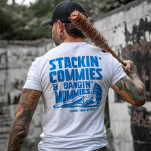 Load image into Gallery viewer, Stackin' Commies &amp; Bangin' Mommies Men's T-Shirt
