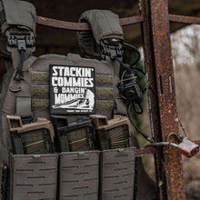 Load image into Gallery viewer, Stackin' Commies &amp; Bangin' Mommies PVC Patch