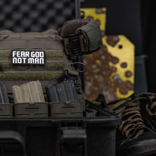 Load image into Gallery viewer, Fear God. Not Man. PVC Patch