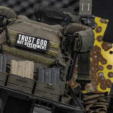 Load image into Gallery viewer, Trust God. Not Government. PVC Patch