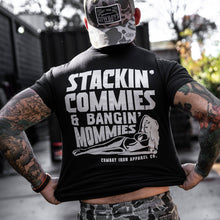 Load image into Gallery viewer, Stackin' Commies &amp; Bangin' Mommies Men's T-Shirt