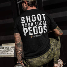 Load image into Gallery viewer, Shoot Your Local Pedos Men's T-Shirt