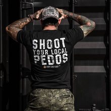 Load image into Gallery viewer, Shoot Your Local Pedos Men's T-Shirt