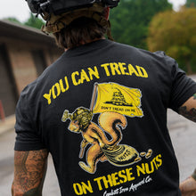 Load image into Gallery viewer, Tread On These Nuts Patriotic Men's T-Shirt