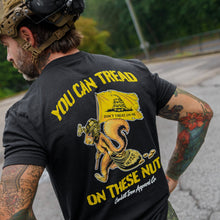 Load image into Gallery viewer, Tread On These Nuts Patriotic Men's T-Shirt