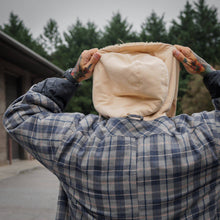 Load image into Gallery viewer, Frontier Zip Flannel with hood