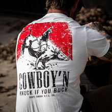 Load image into Gallery viewer, Cowboy'n | Knuck If You Buck Men's T-Shirt