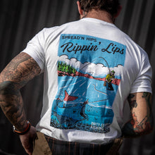 Load image into Gallery viewer, Spread'n Hips, Rippin' Lips Fishing Club Men's T-Shirt