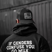 Load image into Gallery viewer, If Genders Confuse You, Go Milk a Bull Men's Hoodie