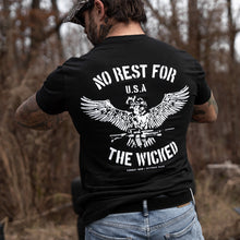 Load image into Gallery viewer, No Rest For The Wicked Men's T-Shirt