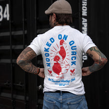 Load image into Gallery viewer, Hooked On Quack Hunter ' Get Ducked' Men's T-Shirt