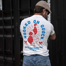 Load image into Gallery viewer, Hooked On Quack Hunter ' Get Ducked' Men's T-Shirt