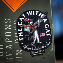 Load image into Gallery viewer, The Cat With A Gat Remix Decal Sticker