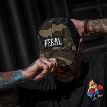 Load image into Gallery viewer, Feral Patch RipStop Mesh Snapback Hat