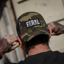 Load image into Gallery viewer, Feral Patch RipStop Mesh Snapback Hat