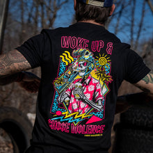 Load image into Gallery viewer, Woke Up &amp; Chose Violence Men's T-Shirt